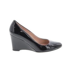 J crew patent leather wedges